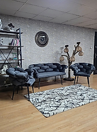 Balon balkon , teras , bahçe çay seti koltuk takımı