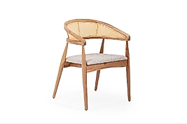 Doğal  hazeranli  %100  gürgen sandalye