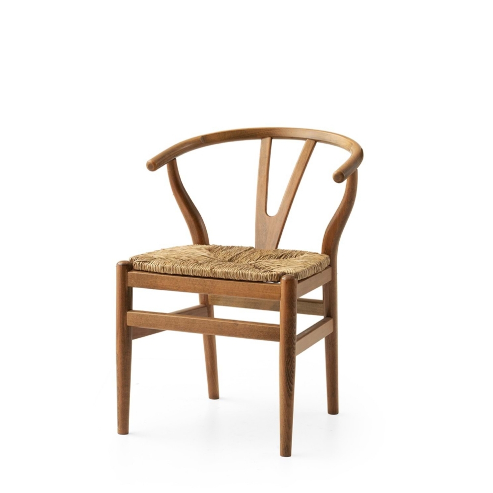 Wishbone Ahşap Sandalye – İskandinav Zarafetiyle Doğal Şıklık!